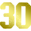 30 Number jersey