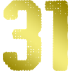 31 Number jersey