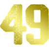 49 Number jersey