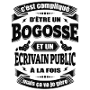 BOGOSSE ET ECRIVAIN PUBLIC