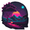 Retro Sunrise