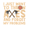 Throwing an axe