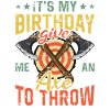Throwing an axe