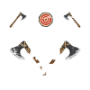 Throwing an axe