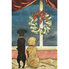 Advent Wreath Dogs Christmas
