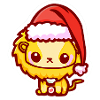 Holiday lion