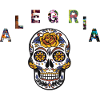 Alegría calaveras