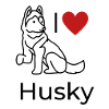 I love Husky