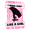 Wing Surf Wing Foil Girl