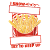 Français frites frites filles