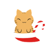 Christmas cat