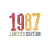 1987 Édition limitée