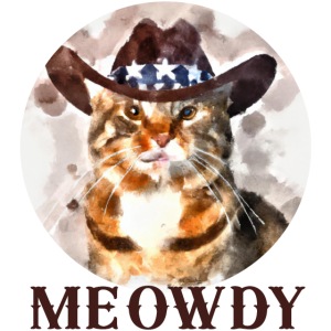 Artig motiv for katte elsker - Meowdy