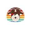 Siberian Husky Pirate Dog