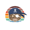 Maine Coon chat pirate