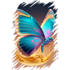 Fondant Butterfly