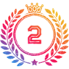 2 Number wreath