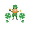 Pas heureux juste génial Saint-Patrick