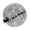 Angelnder Weihnachtsmann