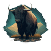 Yak Lover Illustration