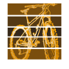 VTT en jaune