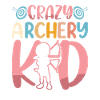 Crazy Archer Child In White