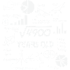 Vierkantswortel van 4900 | 70 Verjaardag Wiskunde 70 Jaar