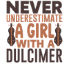 Instrument Dulcimer Girl