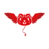 Cute devil cat