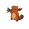 Kawaii beaver