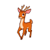 Kawaii Deer