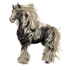 Drawing of a graceful Tinker