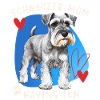 Schnauzer, Schnauzer-Terrier, Schnauzer-Mom Saying