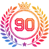 90 Couronne numérique