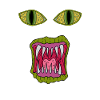 Monster Face #1