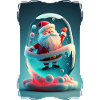 Weihnachtsmann-Gelee