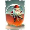 Weihnachtsmann-Gelee