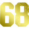 68 Number jersey
