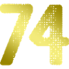 74 Maillot numéro