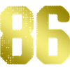 86 number jersey