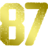 87 Number jersey