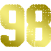 98 number jersey