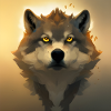 Wolf portrait