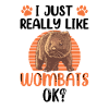 J’aime Wombat Australia Marsupial