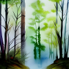 Forest image art