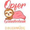 Faultier Morgenmuffel Dauermüde