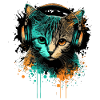 Chaton de musique
