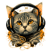 Cat and Music