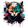 Gamer Cat Design