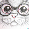 Cute Cartoon Cat